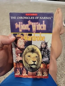 Chronicles of Narnia THE LION THE WITCH AND THE WARDROBE (BBC, VHS, 1988) Sealed - Picture 1 of 4