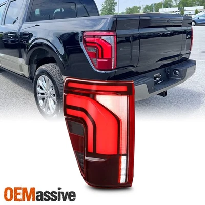 For 2024-2025 Ford F150 [Full LED] Tail Light w/ Blind Spot OE Style Driver - Image 1 of 4