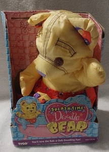 Vintage 1996 TYCO Splash Time Doodle Bear The Original 13" MISSING FOAMER N GEL - Bild 1 von 6