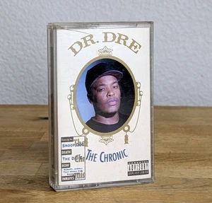 Dr. Dre The Chronic OG 1992 Cassette Tape Hip Hop Snoop Original VG+ - Picture 1 of 3