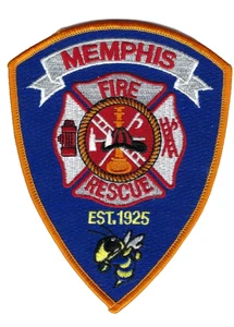 Memphis (Macomb & St. Clair Co.) MI Michigan Fire Dept. patch - NEU! - Bild 1 von 1