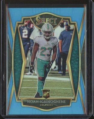 2020 Panini Select NOAH IGBINOGHENE #193 RC Rookie Light Blue Prizm /99 LH4 - Image 1 of 2