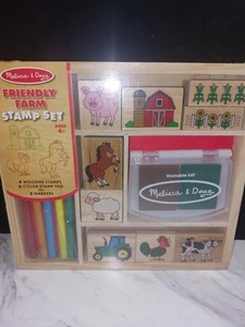 Stamp a Scene Bauernhof Set Bausatz Melissa & Doug Kreativset siehe Bilder - Bild 1 von 7
