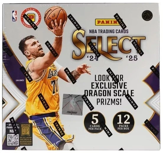 Caja de pasatiempos internacional sellada de fábrica de baloncesto Panini Select 2024-25 Foto 1 de 1