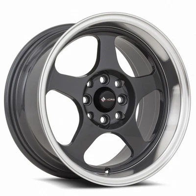 Vors SP1 16x8 4x100/4x114.3 20 Hyper Black Wheel 16" inch Alloy Rim 73.1 - Image 1 of 4