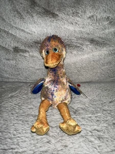 RARE Ty Beanie Baby Dinky Duck 2000 - WITH ERRORS - Picture 1 of 4