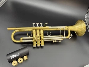 Trompeta profesional vintage Bach Stradivarius 38 Bb diámetro medio .453 serie #212149 - Imagen 1 de 14