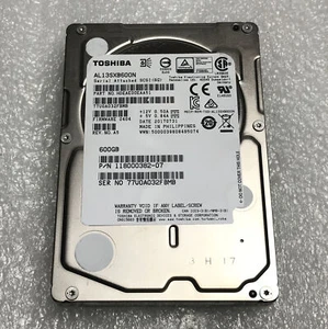 Toshiba AL13SXB600N 600GB 2.5" SAS Internal Server Hard Disk Drive HDD Tested - Picture 1 of 3