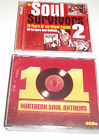 JOB LOT COLLECTION 2 NORTHERN SOUL CDs : SOUL SURVIVORS 2 DOUBLE CD &amp; 101 ANTHEM