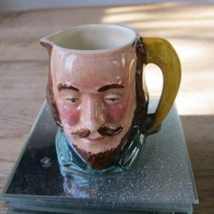 Vintage Lancaster Sandland Ware Character Toby Jug SHAKESPEARE 1950s - Picture 1 of 4