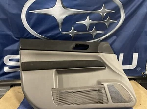 2003 - 2008 Subaru Forester Front Left Driver Door Panel Gray OEM - Picture 1 of 15