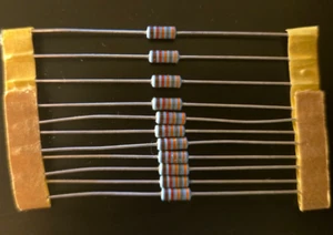 11pcs 38.3k ohm 1/4W 1% Metal Film Precision Axial Resistors ~ NEW ~ - Picture 1 of 1