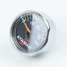 Medidor de presión micro paintball HPAT 300 bar fácil de leer con esfera de 25 mm