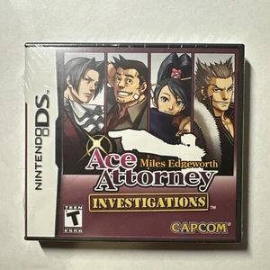 Ace Attorney Investigations - Miles Edgeworth - versiegelt und neu - Nintendo DS - Bild 1 von 10
