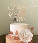 Completely Personalized / Customized Acrylic Cake Topper, Birthday, Wedding