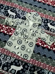 Blankets & Beyond Blue Gray Owl Elephant Rosette Swirl Baby Robe Micro Plush - Picture 1 of 3