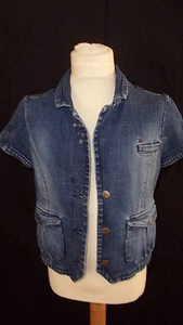 veste en jean Tommy Hilfiger Bleu Taille 12 ans à - 53% - Imagen 1 de 7