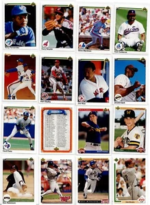 31 tarjetas coleccionables de béisbol Upper Deck 1990 1991 1992 nuevas sin duplicados - Imagen 1 de 4