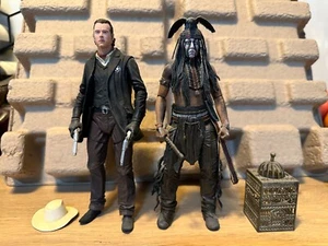 NECA DISNEY THE LONE RANGER and TONTO  (JOHNNY DEPP) limited edition - Picture 1 of 3
