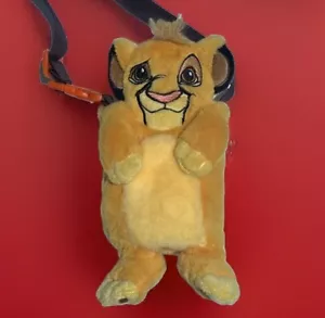 Disney Parks 2024 Simba Plush Water Bottle Holder Crossbody Lion King 30th - Picture 1 of 22