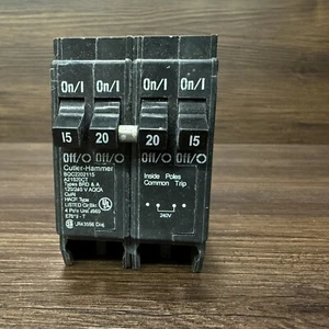 Eaton Schneidhammer BQC2202115 Quad Breaker 2x 1P 15A & 2 polig 20A Chip PP88 - Bild 1 von 14