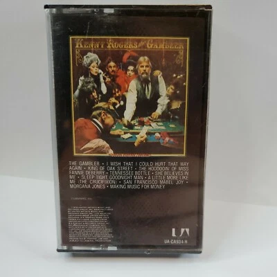 Vintage KENNY ROGERS The Gambler Cassette Tape! Brand New & Sealed! Country! - Image 1 of 4