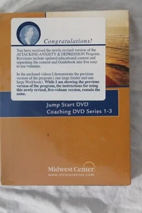 Midwest Center  Jump Start DVD and Coaching DVD Series 1-3 anxiety & depression - Picture 1 of 1