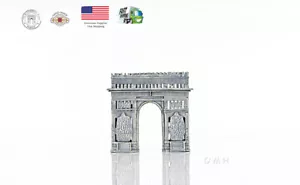 Kit Modelo 3D Francia París Arco del Triunfo Caja de Ahorro Metal Hecho a Mano - Imagen 1 de 9