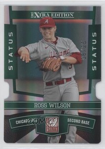2010 Donruss Elite Extra Edition Status Emerald Die-Cut /25 Ross Wilson #79