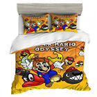 Bedding Sets Duvet Cover Set S/D/Q/K Bedroom Decor Kids Gifts Cartoon Mario
