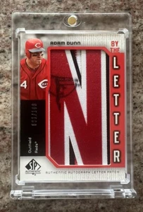 2006 SP Authentic By the Letter #BL-AD - Adam Dunn - N Auto - 100 - Picture 1 of 2