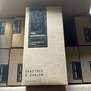 Lot Of 12 Crabtree & Evelyn The Gardeners Fresh Harvest Syrup Each 6.8 Oz - Picture 1 of 7