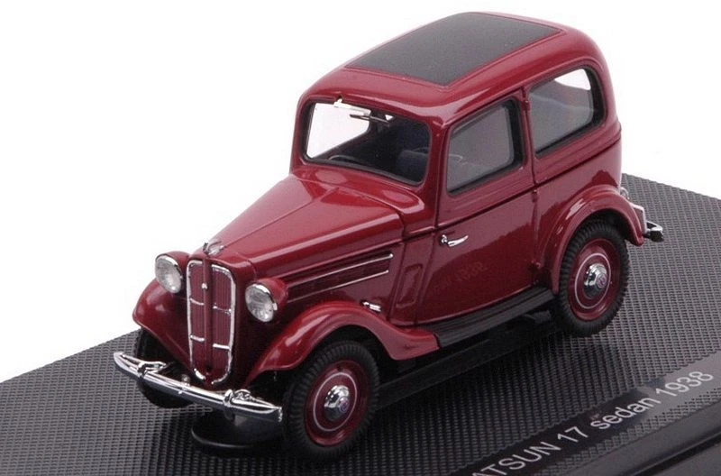 Datsun 17 Sedan 1938 Dark Red 1:43 EBBRO 44347 - Immagine 1 di 1