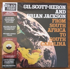 Gil Scott-Heron Brian Jackson CD New Sealed From South Africa To South Carolina - Picture 1 of 9