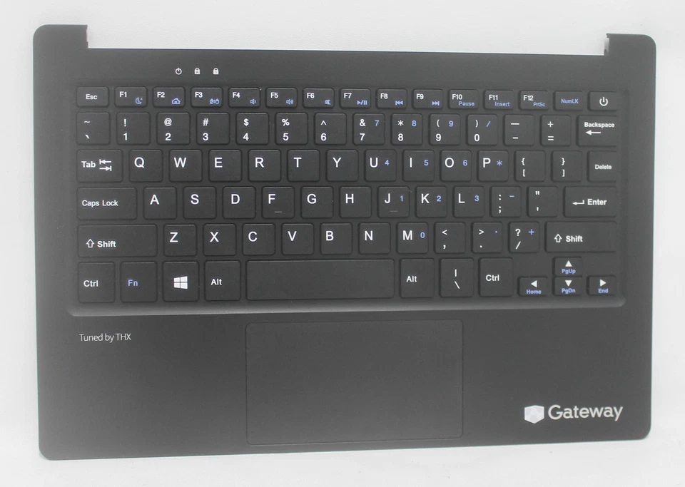 GWTN116-1BK-Gateway Palmrest Top Cover W/Kb + Tp Us Gwtn116-1Bk "GRADE A" - Image 1 of 1