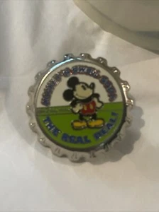Disney - Mickey Mouse Bottle Cap Soda Pop - Swell Soda Pin - The Real Deal! - Picture 1 of 3