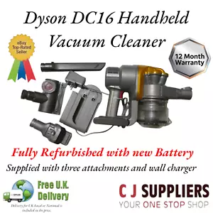 Dyson DC16 Handheld Vacuum Cleaner - NEW Battery - Picture 1 of 4