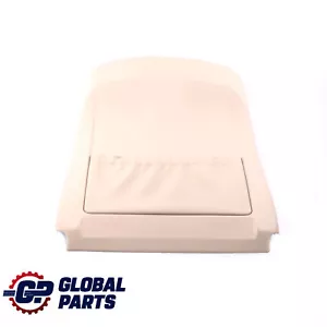 Rear Cover Seat BMW E60 E61 E65 Panel Vinyl Front Creambeige 7124835 - Picture 1 of 12