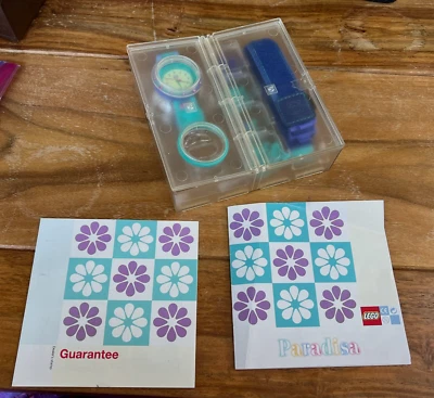 Lego Watch Systems Paradisa Watch from 1999 Original Case etc - Image 1 of 4