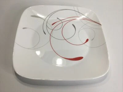 Plato de almuerzo Corelle Splendor cuadrado provincial azul aciano redondo Foto 1 de 4