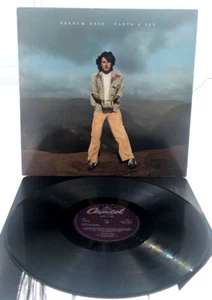 GRAHAM NASH- EARTH & SKY- Capitol records EA-ST 12014 1980 VINYL LP - Picture 1 of 7