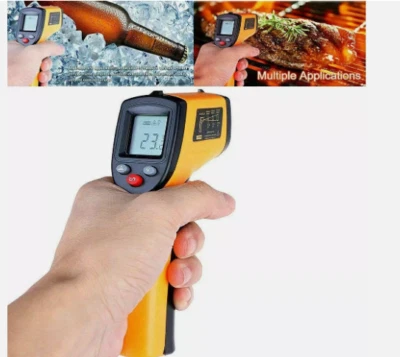 Digital Thermometer Infrared Gun IR Laser LCD Temperature Non-Contact Meter Gun - Image 1 of 4