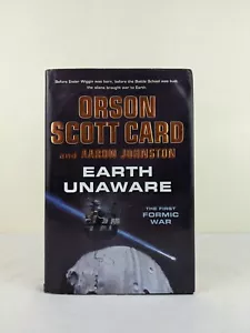 Earth Unaware by Orson Scott Card 2012 Hardcover Formic War - Picture 1 of 14