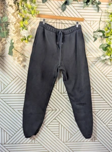 Fear of God Essentials Mens Black Fleece Streetwear Sweatpants Joggers SZ LRG - Picture 1 of 9