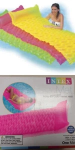 Intex 58807EP Tote-N-Float Wave Mat With Pillow - 90x34 inches (One Mat) - Picture 1 of 5