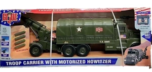 Vintage G.I. Joe Troop Carrier con obús motorizado 2002 NUEVO - Imagen 1 de 20