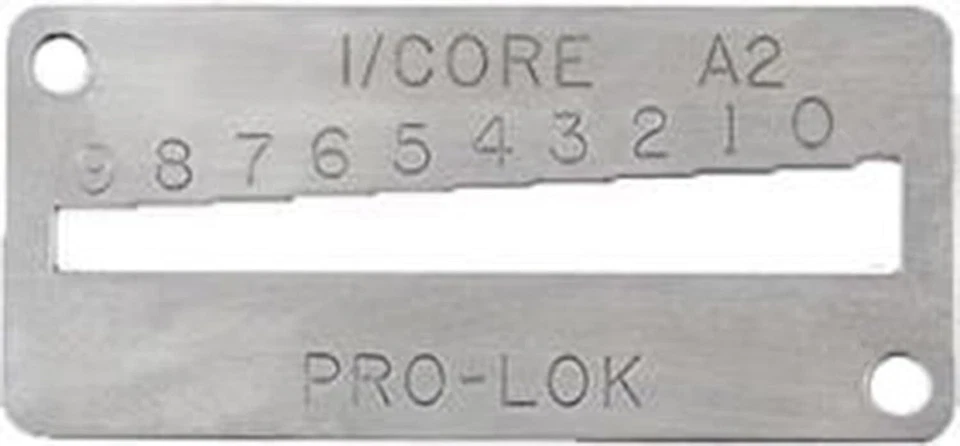 PRO LOK Pro-Lok® | Best & Falcon - IC/A2 - Pin Key Decoder - Model: KDIC