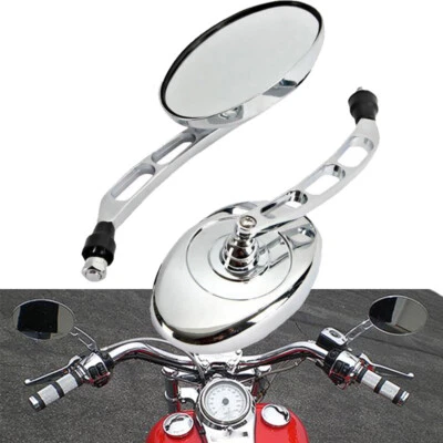 Motorcycle Rearview Mirrors For Harley-Davidson V-Rod Fat Boy Heritage Classic Foto 1 de 4