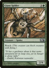 FOIL Giant Spider | MtG Magic Magic 2014 (M14) | English | Near Mint