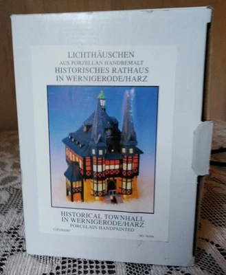 Lichthaus: Rathaus Wernigerode, Porzellan Fa. Wurm - Bild 1 von 4